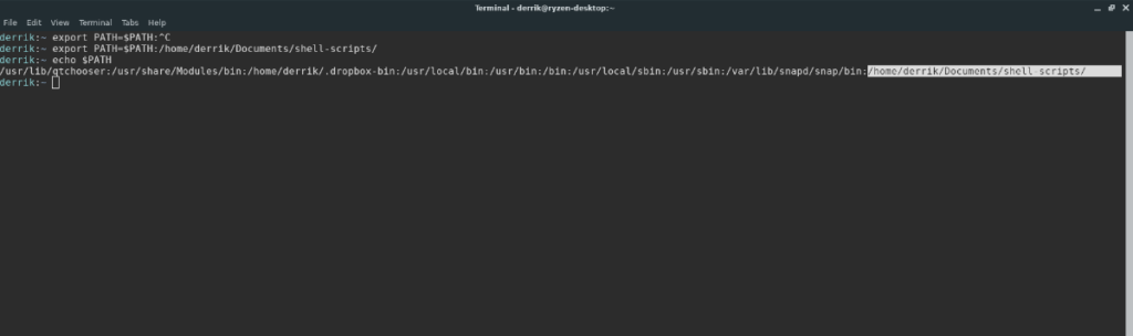 How to add directories to path on Linux