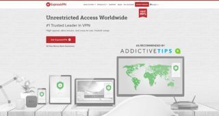 ExpressVPN - recomendado por AddictiveTips