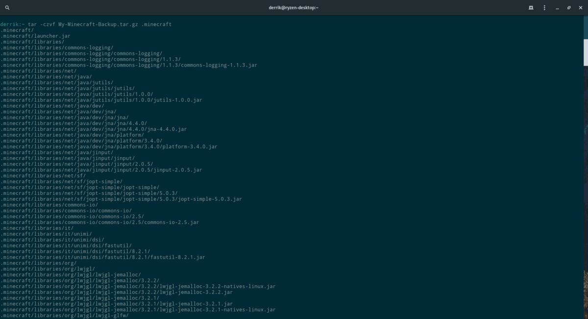How To Back Up Minecraft Worlds In Linux