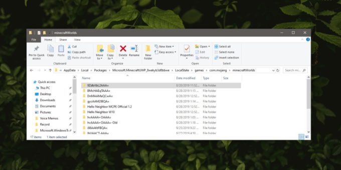 How to back up and restore Minecraft worlds on Windows 10