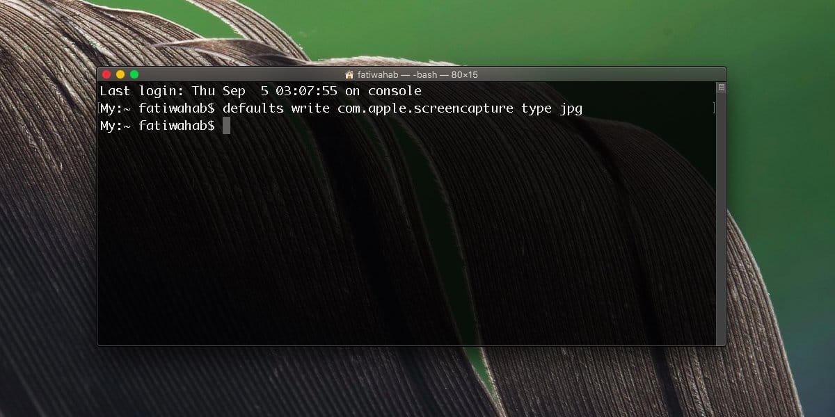 How to take low quality screenshots on macOS
