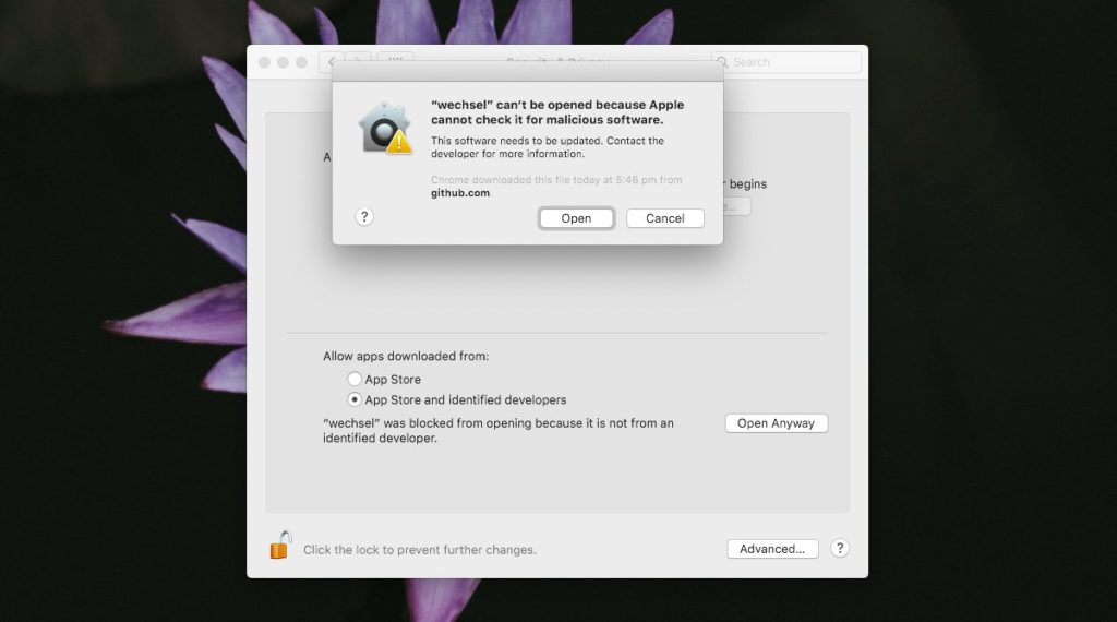 How To Fix Cannot Check For Malicious Software Error On MacOS