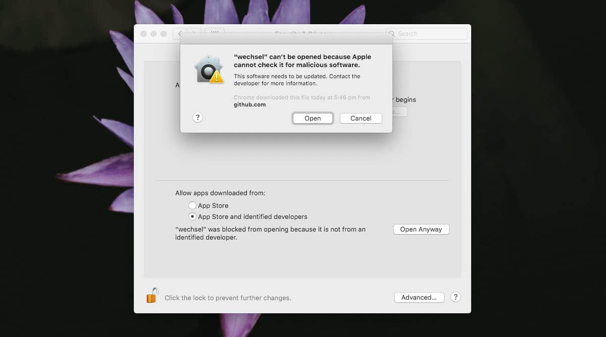 macbook pro password not working malicious