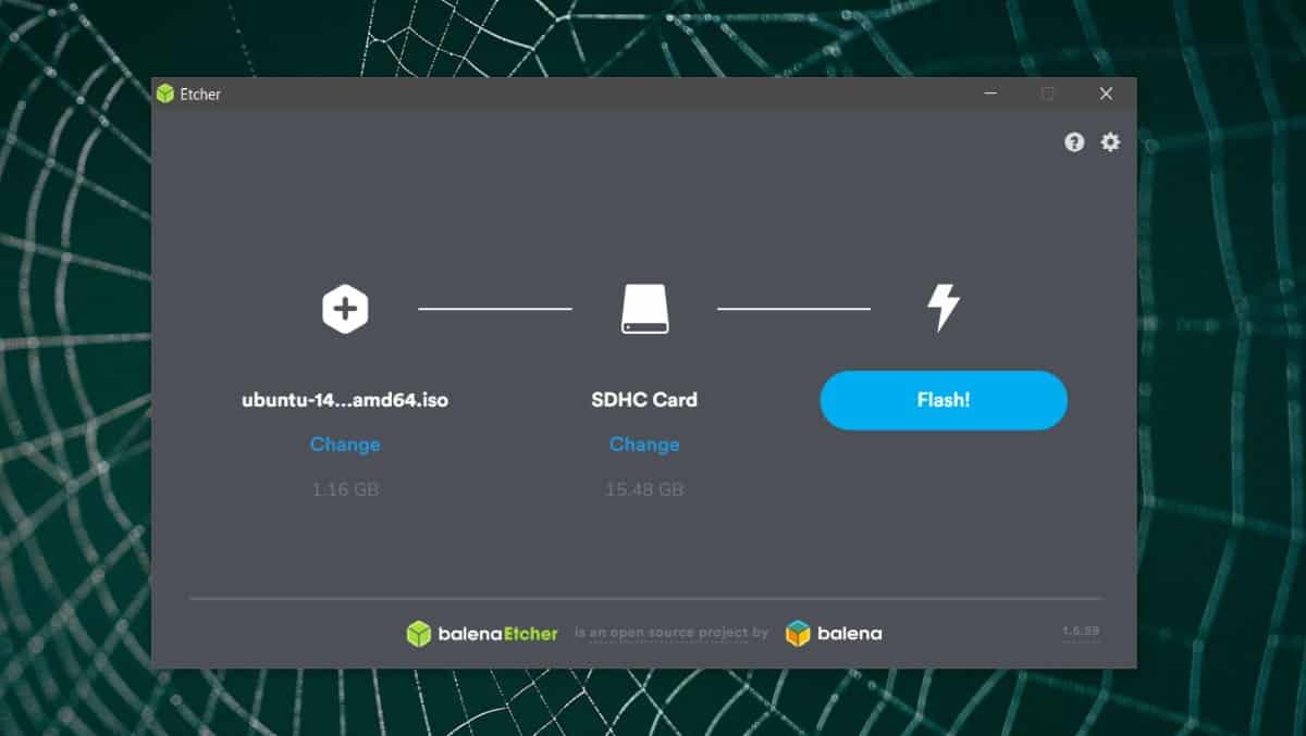 How to burn a disc image to an SD card on Windows 10