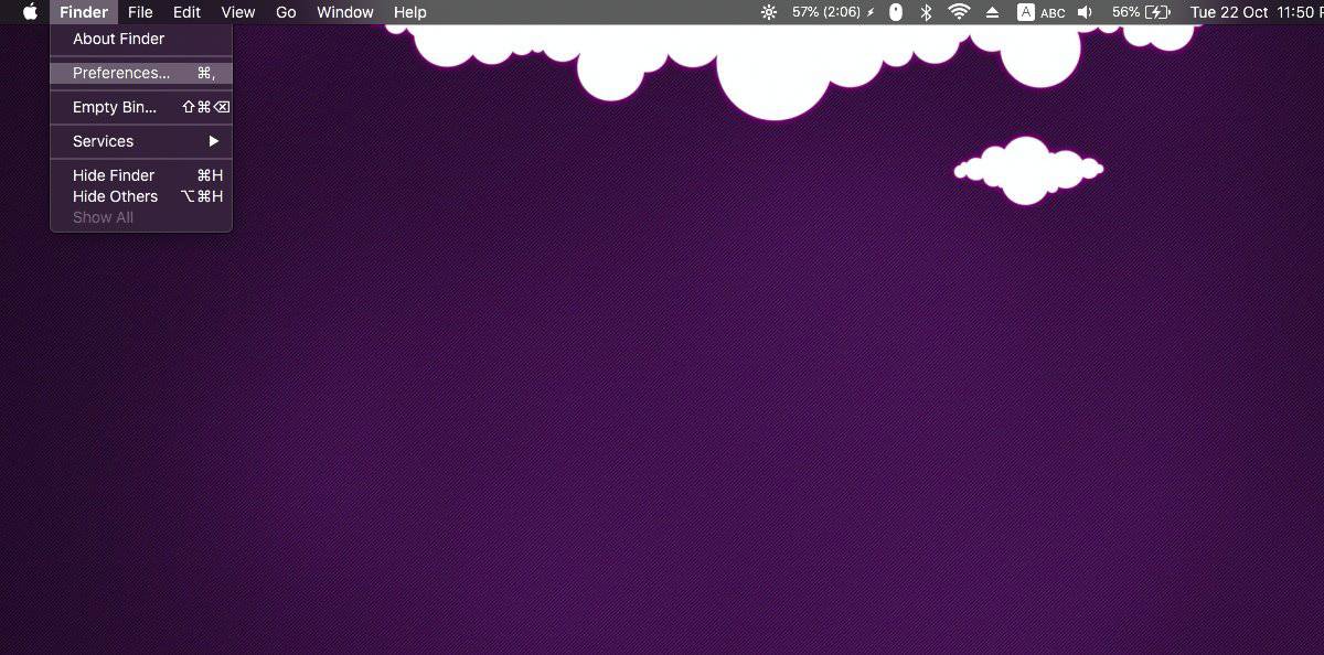 empty mac finder window empty mac finder window