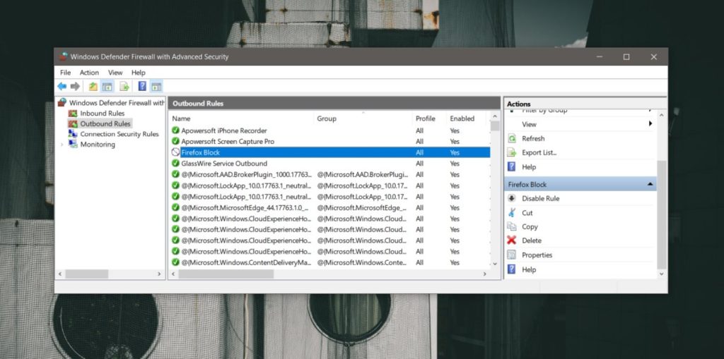 How To Block Network Access For An App On Windows 10 how-to-block-network-access-for-an-app-on-windows-10