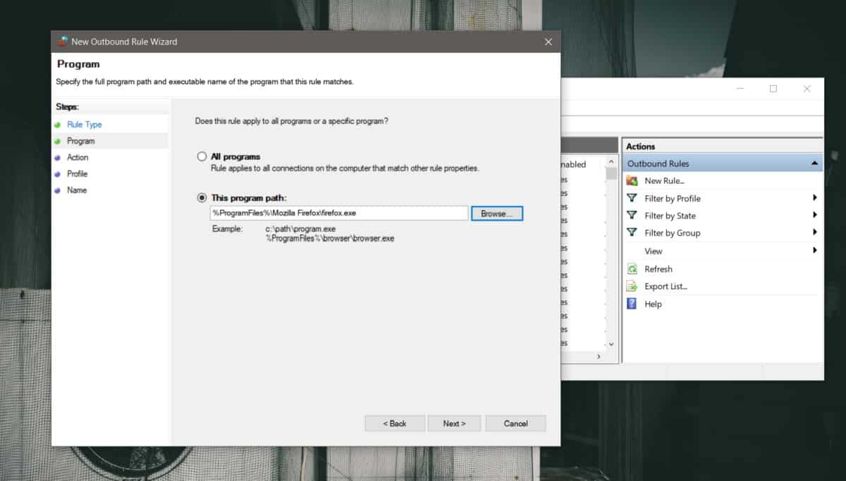 How To Block Network Access For An App On Windows 10 how-to-block-network-access-for-an-app-on-windows-10
