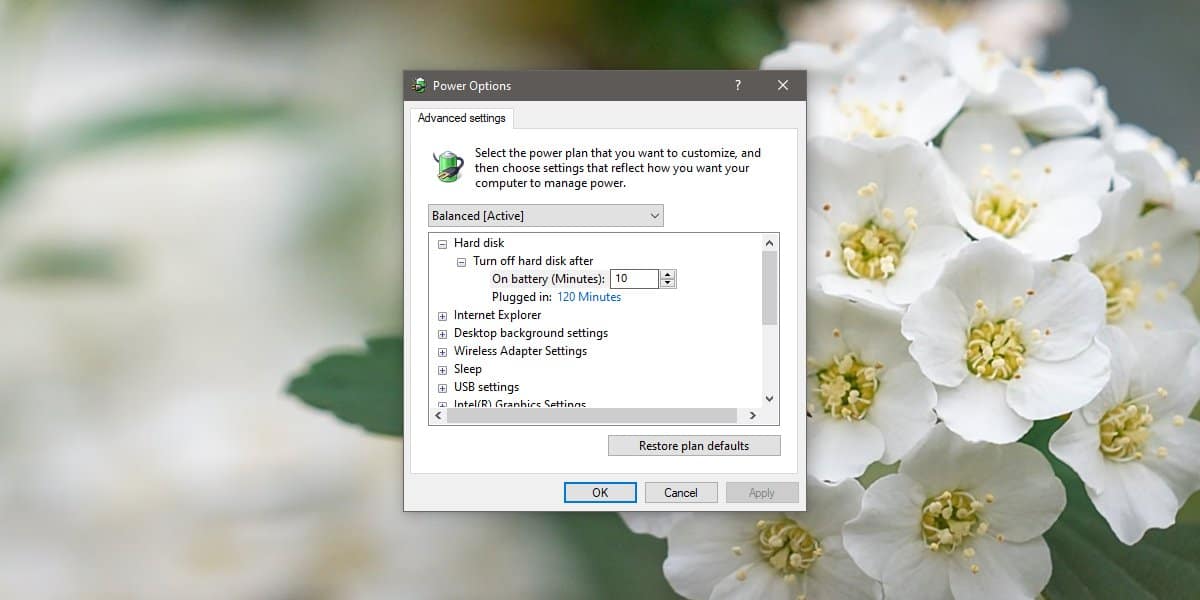 How to disable power management for devices on Windows 10