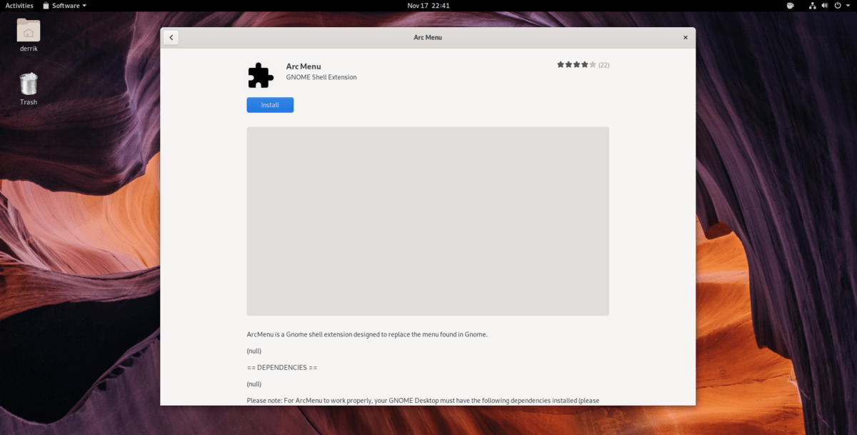 How to set up Arc Menu in Gnome Shell