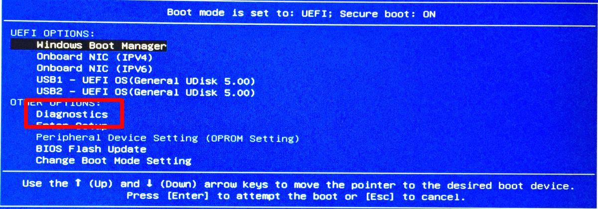 How to run hardware diagnostics BIOS an OS