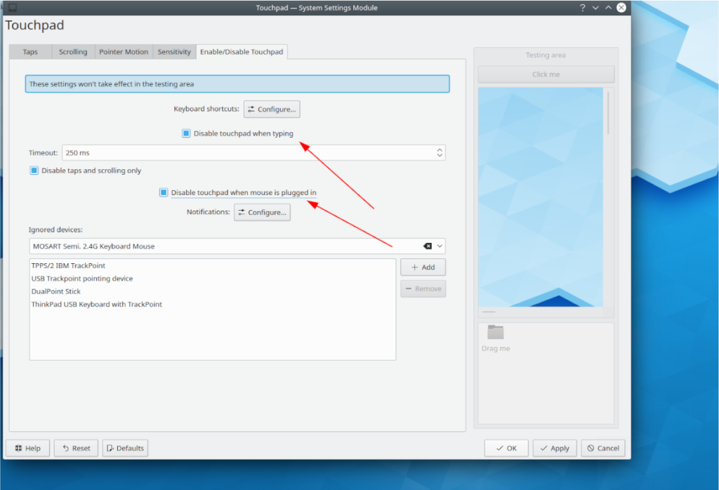 How to disable the touchpad on Linux