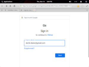 How to access Google Drive in Elementary OS