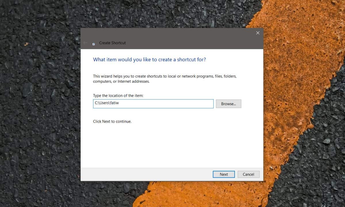 Panda Nordamerika samling How to access the user folder on Windows 10
