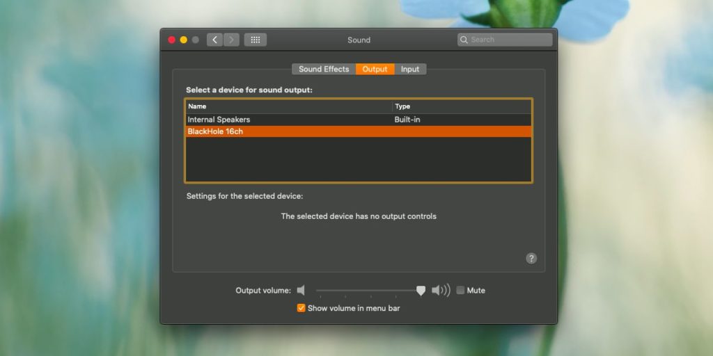 How to record speaker output on macOS
