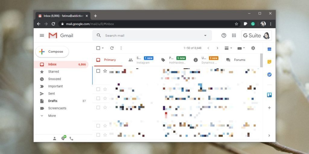 How to edit the sidebar in Gmail for web