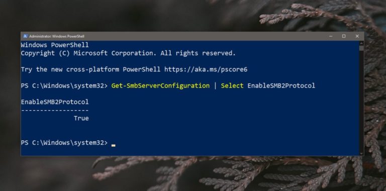 How to enable SMB on Windows 10