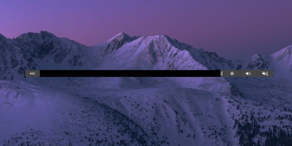 How to restart the Touch Bar on macOS