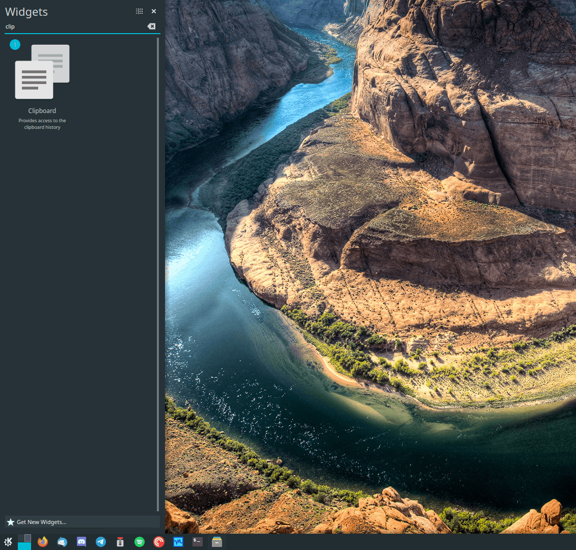 How to use the KDE Plasma 5 clipboard manager