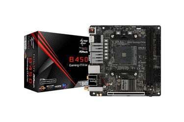 ASRock Mini-ITX Motherboard (B450 Gaming-ITX/AC)