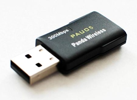 Беспроводной USB-адаптер Panda 300 Мбит / с для Linux