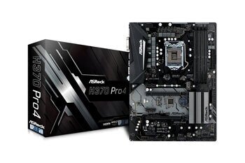 ASROCK Intel H370 Chip Set ATX Motherboard H370 Pro4