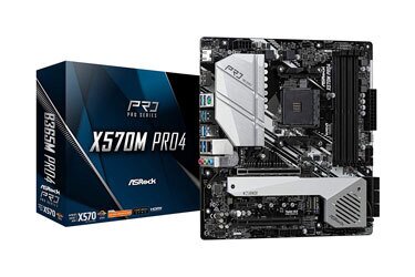 ASRock X570M Pro4 - AM4 Motherboard
