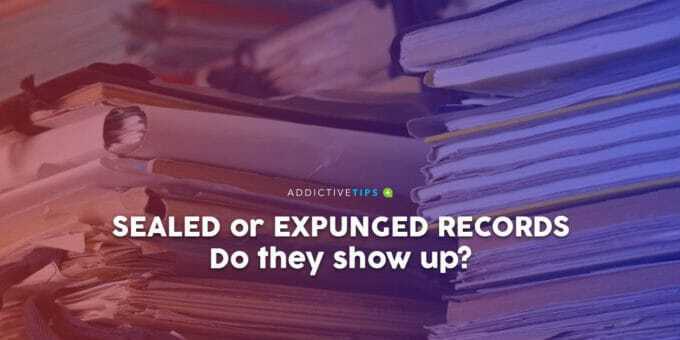 Sealed or Expunged Records Show on Background Checks