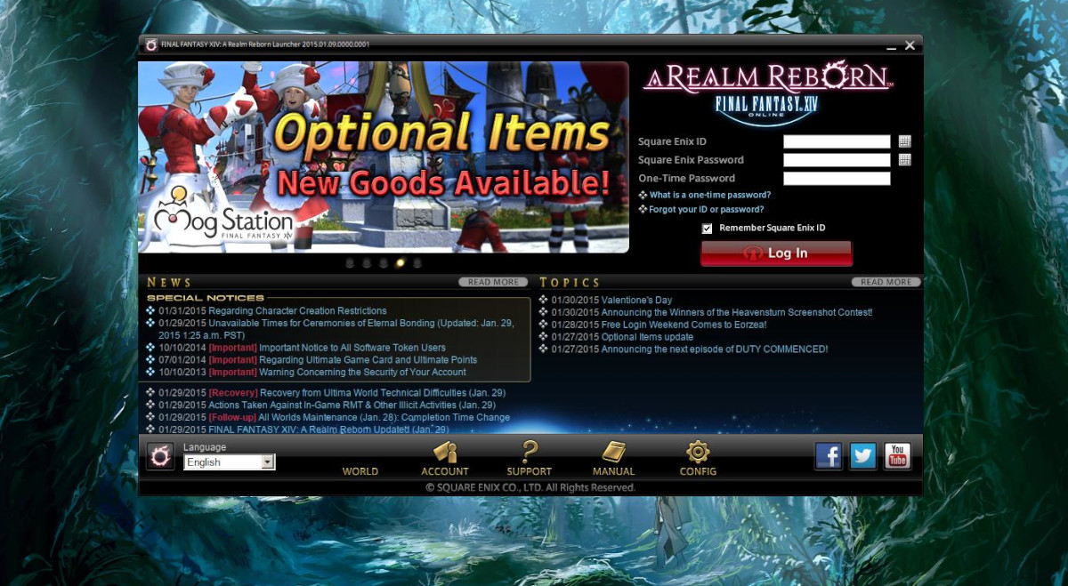 ffxiv launcher not responding