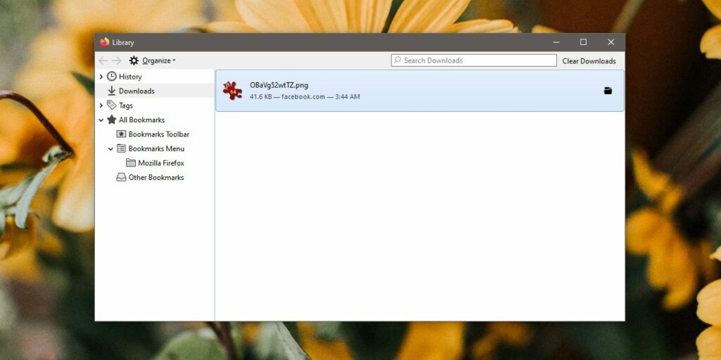 How to find a recently downloaded file on Windows 10