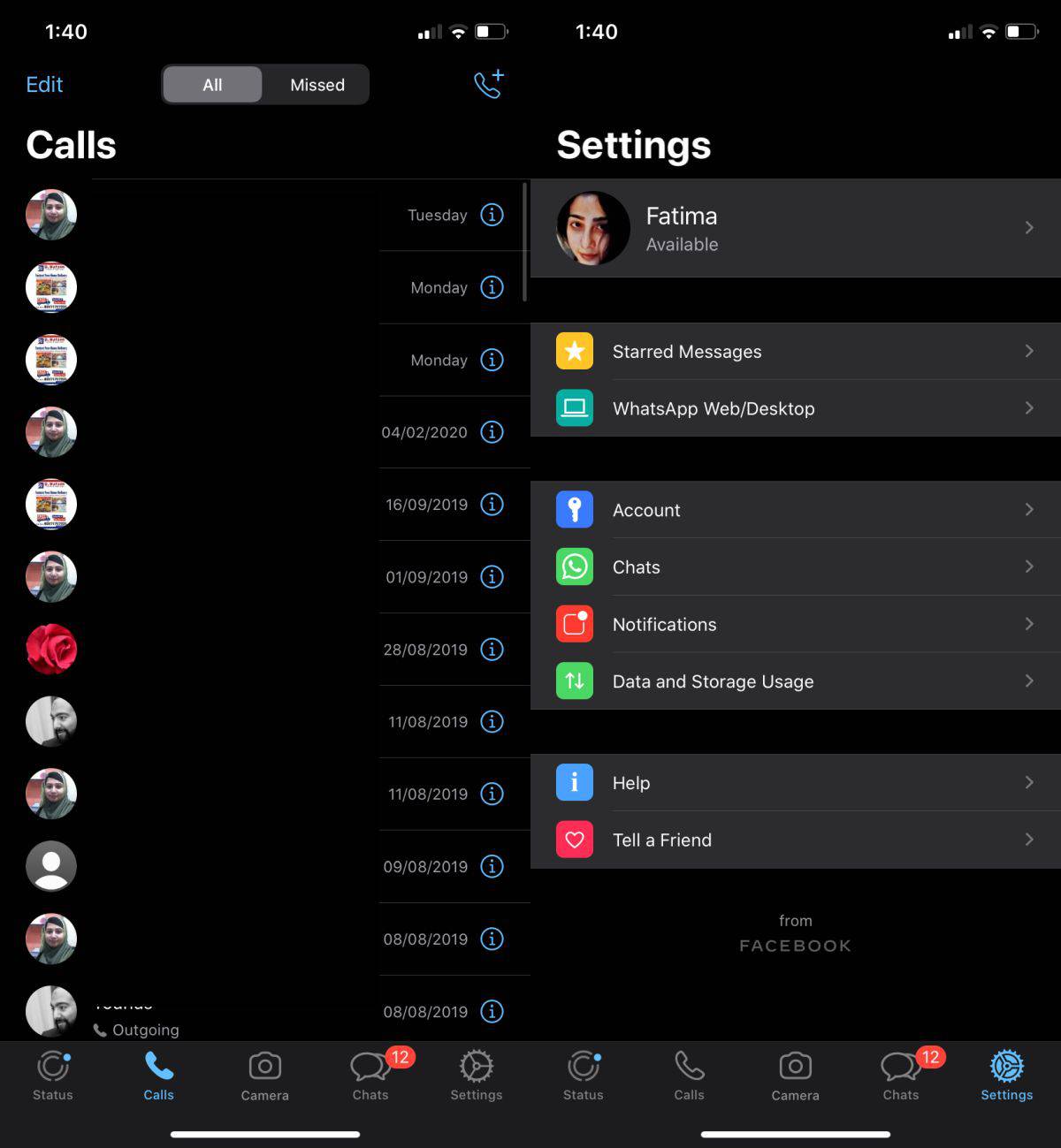 Как включить темный режим в WhatsApp на iOS My Road