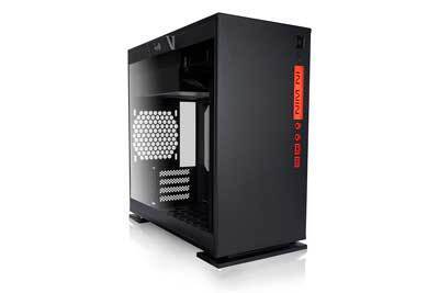 InWin 301 Black Tempered Glass Premium Micro-ATX Mini-ITX Tower Gaming Computer Case