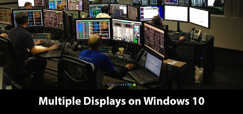 Несколько дисплеев не работают в Windows 10