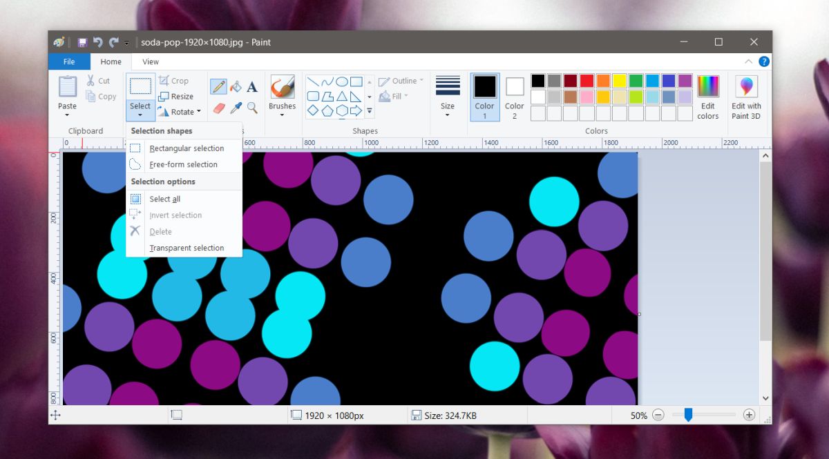 How to Make Background Transparent in Paint (Windows 10)