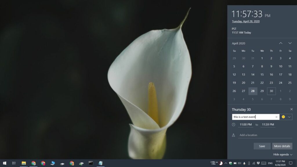 how-to-add-events-to-windows-10-calendar