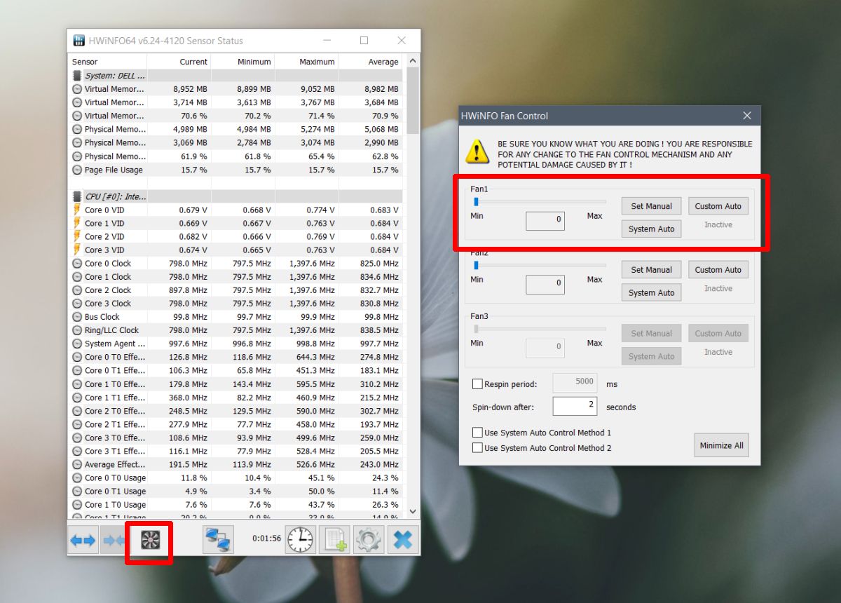 How to Control Fan Speed on 10