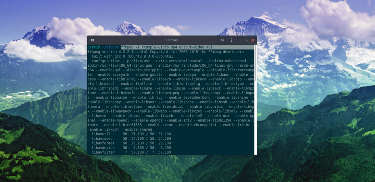 How to transcode video files on Linux