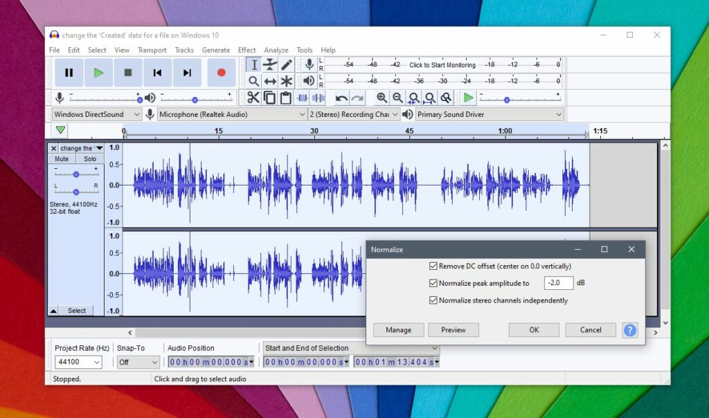 How to amplify audio files that are too quiet on Windows 10