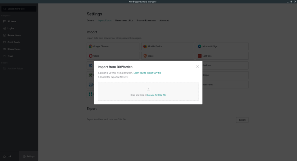How to set up NordPass password manager on Linux