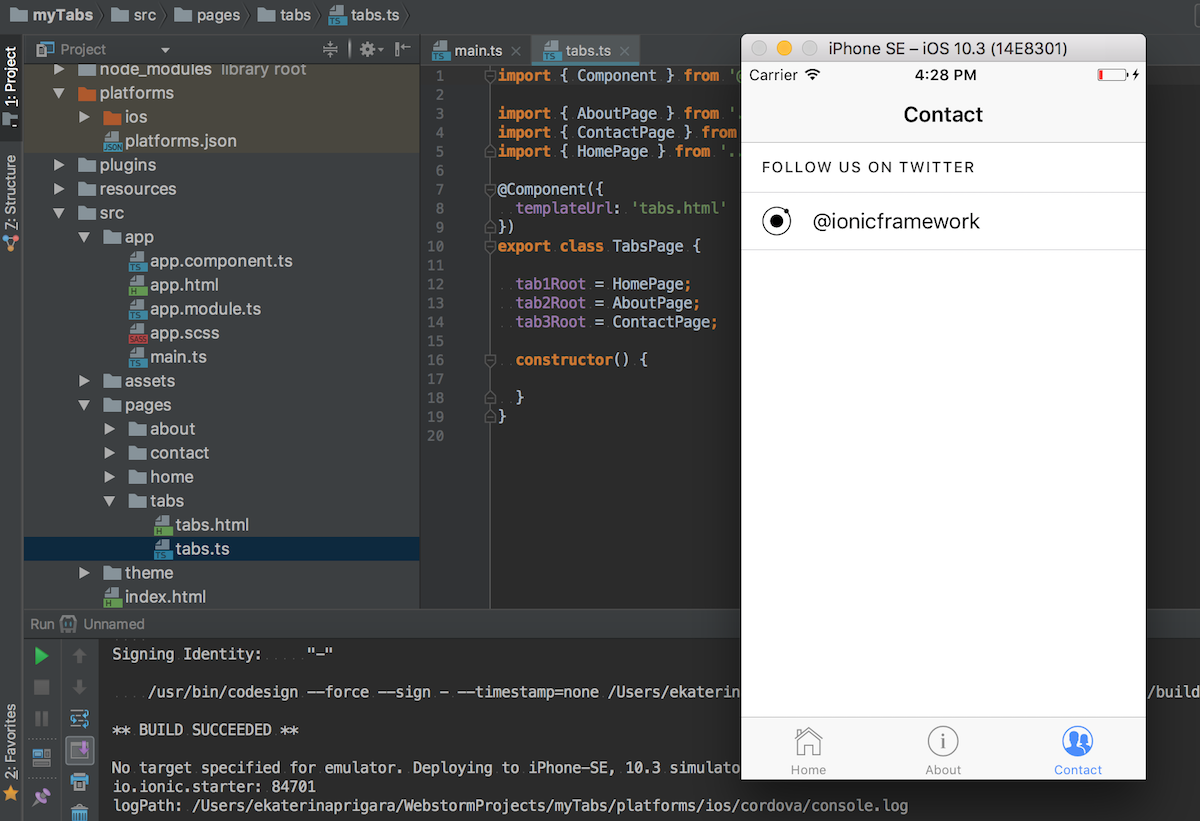 linux webstorm