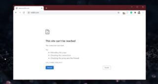 ERR_CONNECTION_RESET