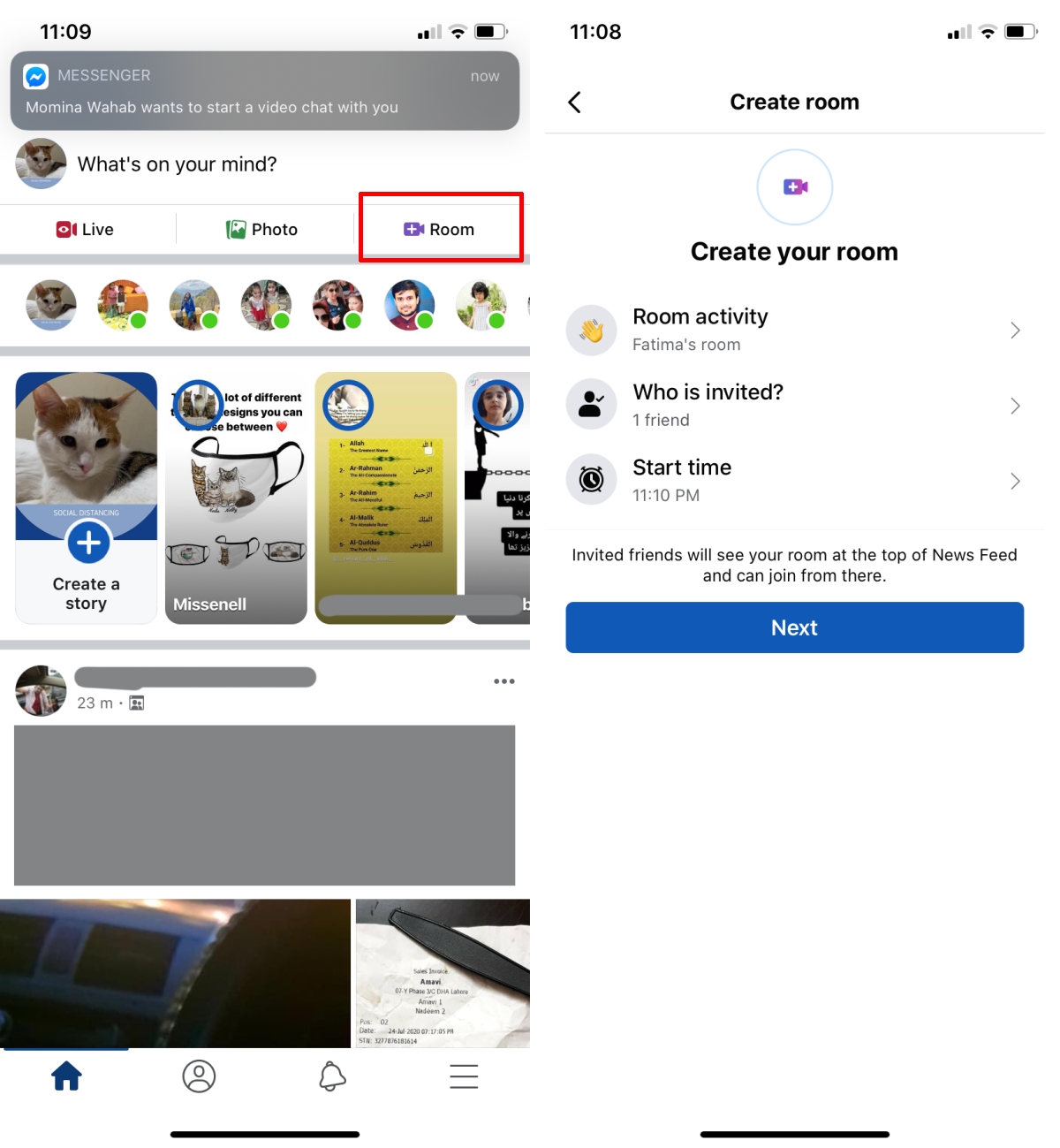 How to create a Facebook Messenger Room