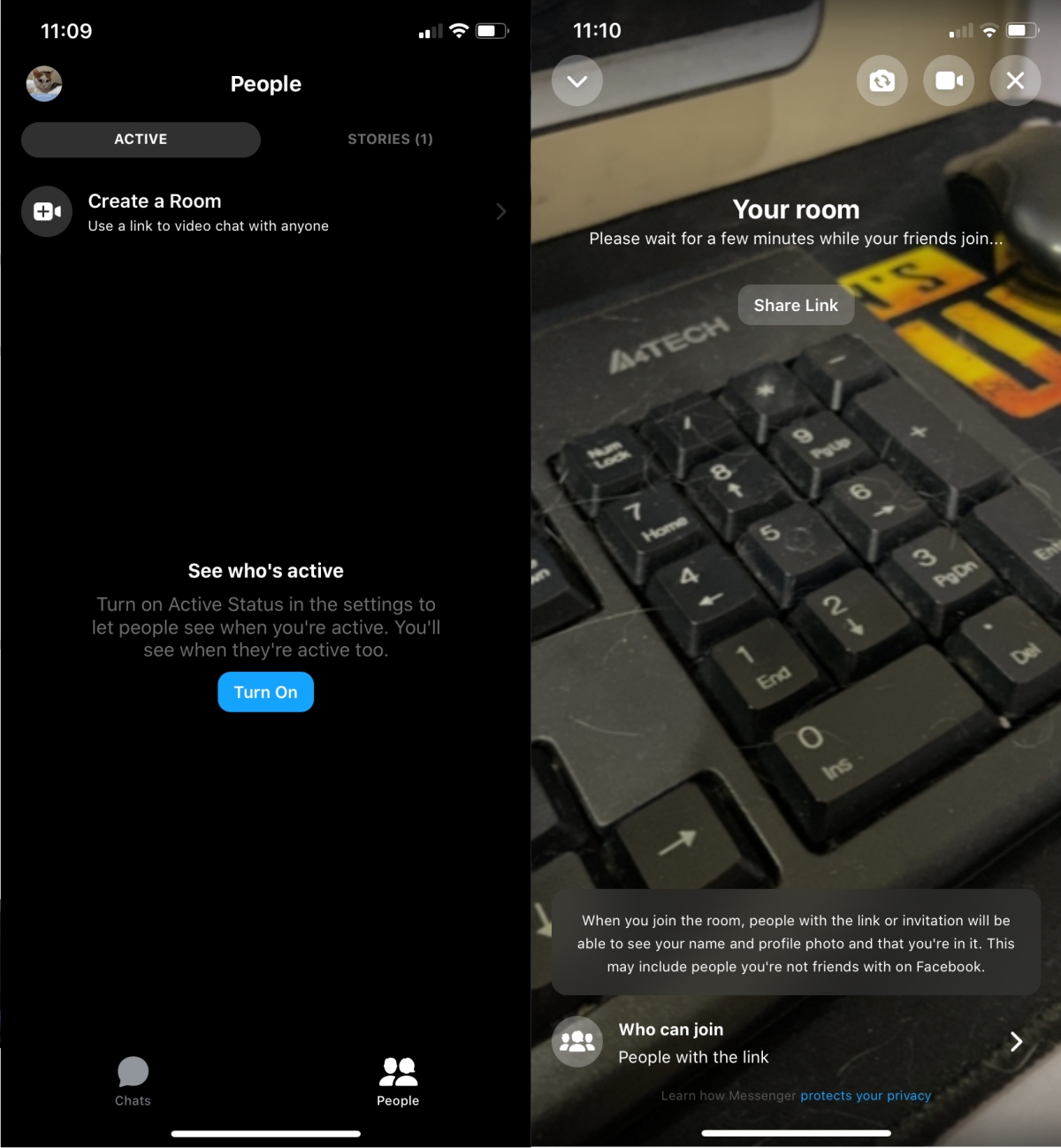 How to create a Facebook Messenger Room
