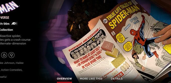 How to Watch Spider-Man: Into the Spider-Verse on Netflix