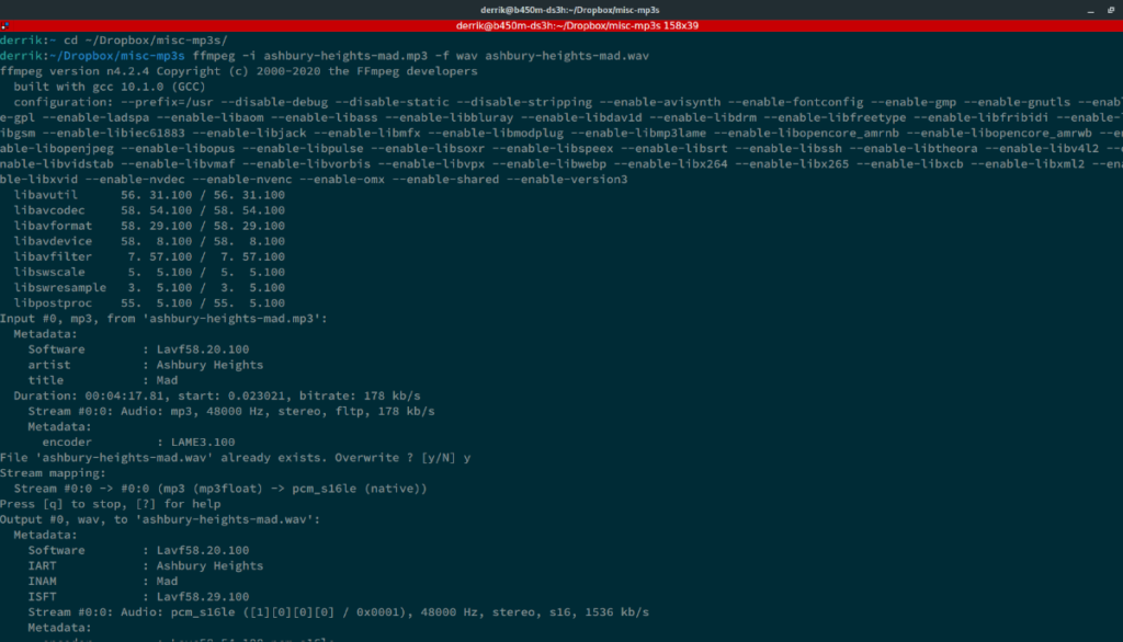 5 Ways To Convert Audio Files On Linux 5 Ways To Convert Audio Files On Linux