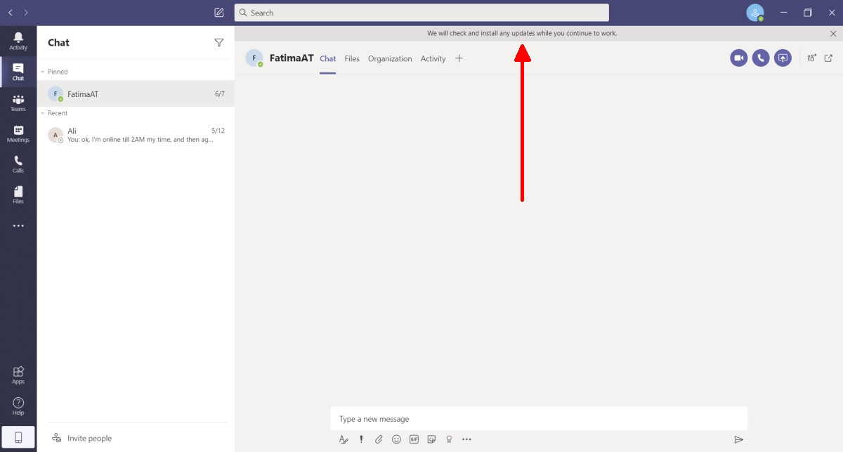 How to update Microsoft Teams