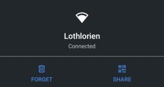 view saved WiFi passwords android