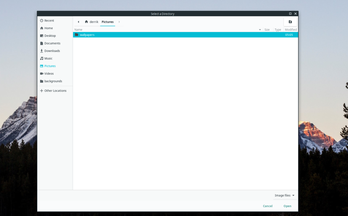 How to automatically change wallpapers in XFCE