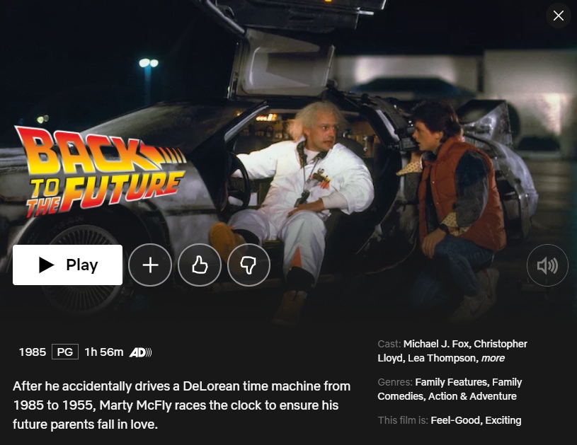 Back to the store future 1 streaming