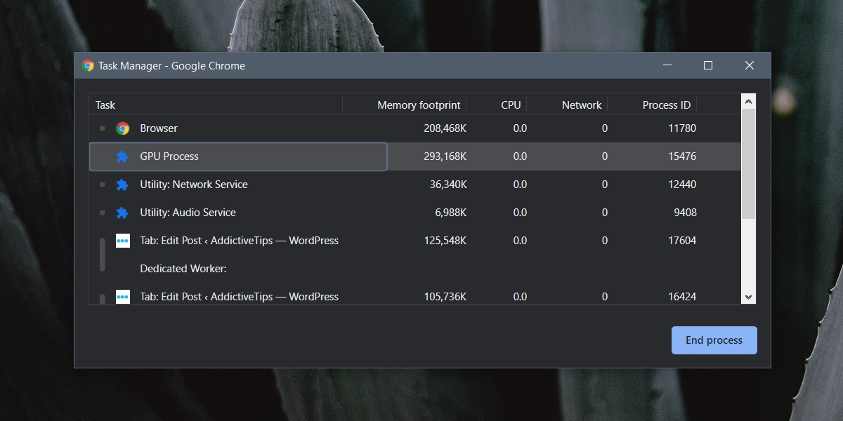 ordlyd Ældre Tilkalde How to identify Chrome GPU Process on Windows 10