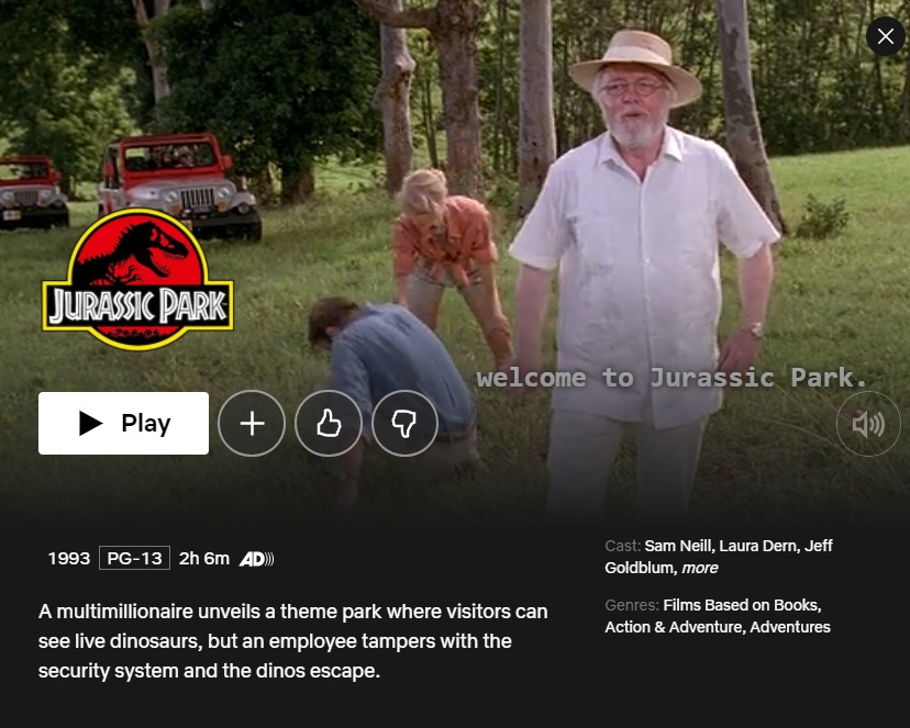 Watch jurassic store